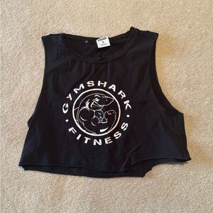 Gymshark Black Crop Top